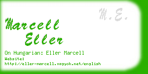 marcell eller business card